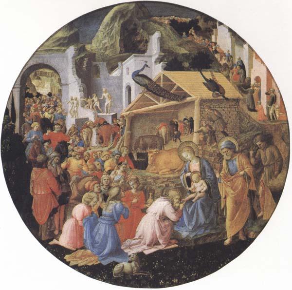 Sandro Botticelli Filippo Lippi,Adoration of the Magi